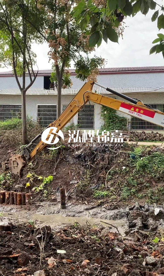 駐馬店挖機打木樁專業(yè)施工- 河道打木樁后木樁腐朽怎么防治？
