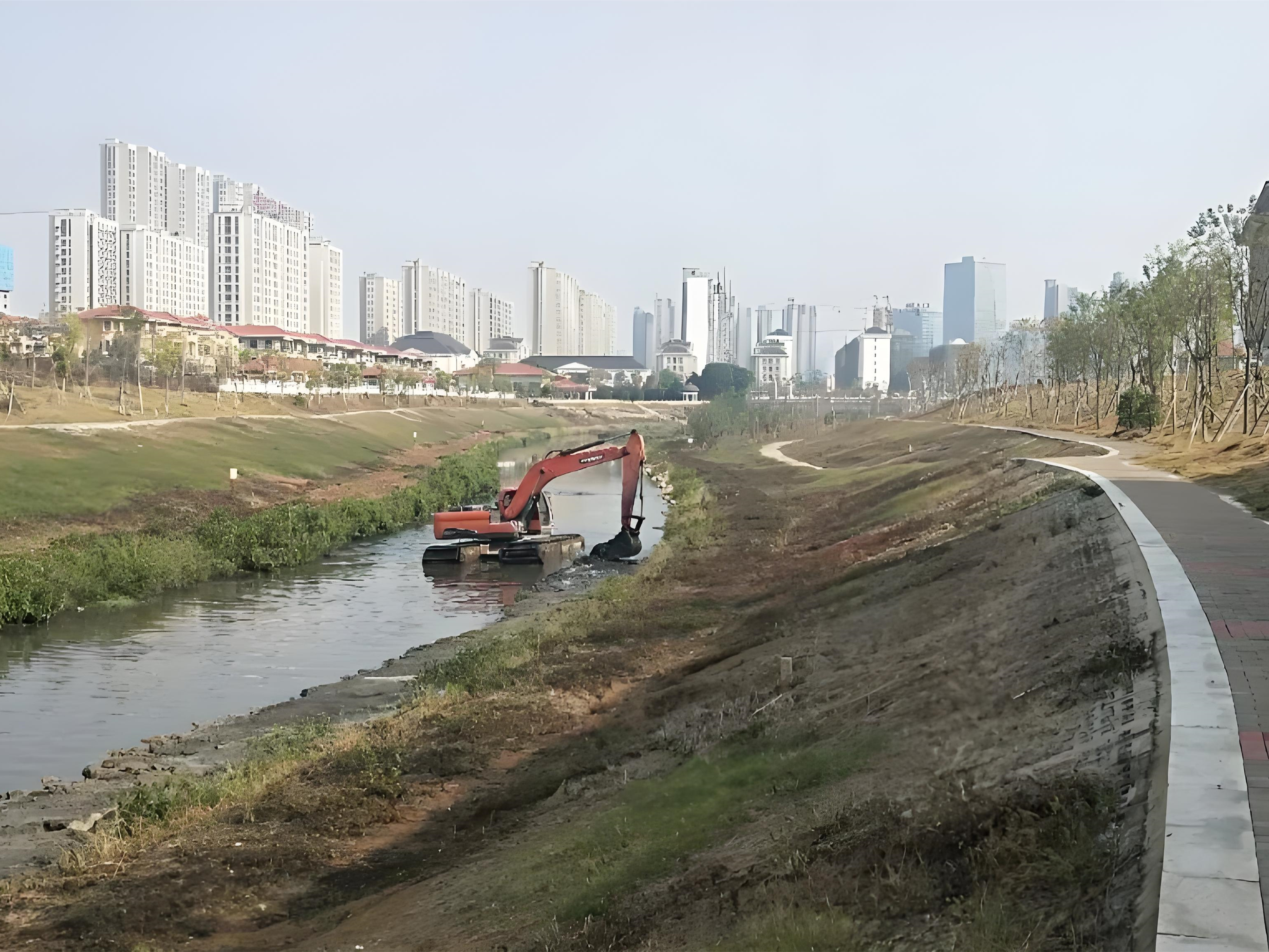 上海青浦區(qū)挖機(jī)清淤施工隊(duì)-沼澤地清淤后如何防止再次淤積？